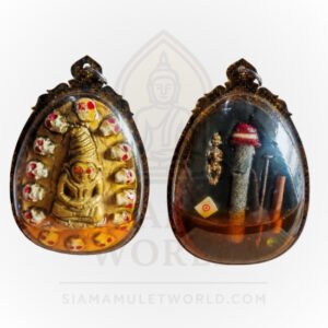 Phra Ngang Thai Amulet  Reangrit Spirit 108  Fast Strong Effective Grant Wishes Lucky Charm Love Success Wealth